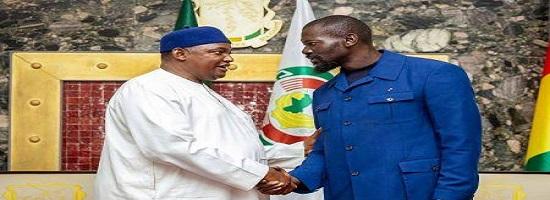 0309 141291 la gambie et la guinee veulent explorer un partenariat dans les domaines economique et social m
