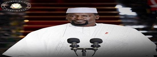 General mamadi doumbouya president de la transition